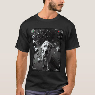 Camiseta Labrador Retriever de Natal Flagrou na Câmera