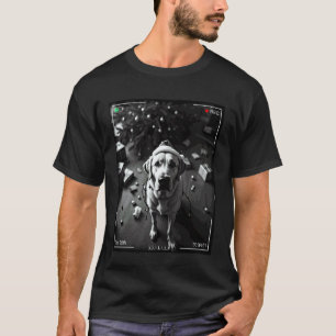 Camiseta Labrador Retriever de Natal Flagrou na Câmera