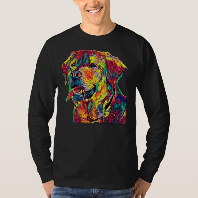 Camiseta Labrador Retriever Dog Breed Head Pet Breed True F (Frente)