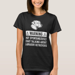 Camiseta Labrador Retriever Dog Lover