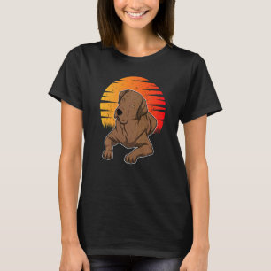 Camiseta Labrador Retriever Dog Sunset 10