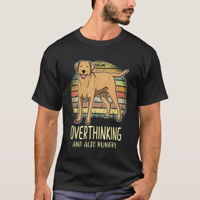 Camiseta Labrador Retriever Dog Sunset 23 (Frente)