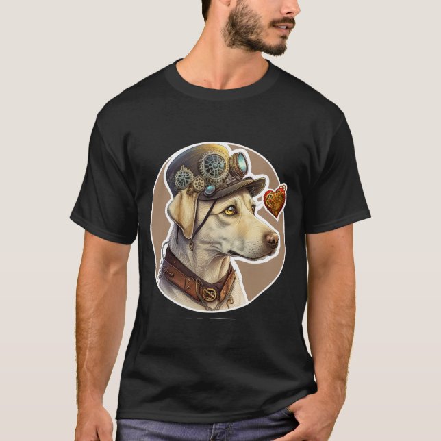 Camiseta Labrador Retriever Dog T-Shirt (Frente)