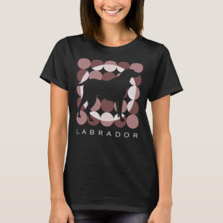 Camiseta Labrador Retriever - Estilo de Vintage Brown