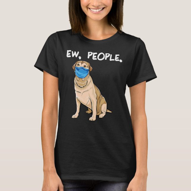 Camiseta Labrador Retriever Ew Pessoas (Frente)