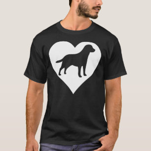 Camiseta Labrador Retriever Golden Retriever Silhouette
