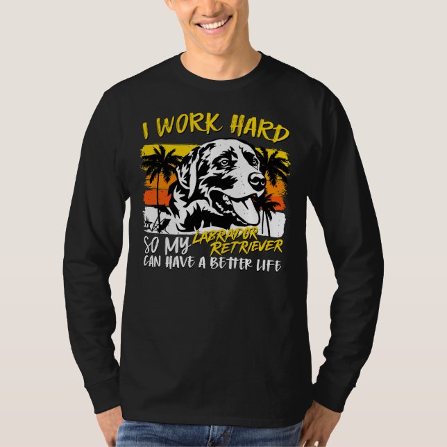 Camiseta Labrador Retriever Labrador Dog (Frente)