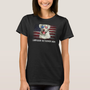 Camiseta Labrador Retriever Mãe Americana Cachorro American