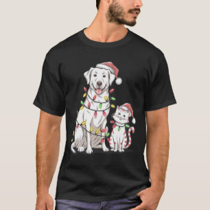 Camiseta Labrador Retriever Natal Cachorro Festivo