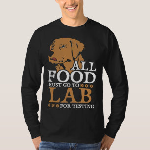 Camiseta Labrador Retriever Para Testar Ajustado Relaxado