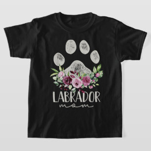 Camiseta Labrador Retriever Pet Dog Mamãe Dotou Laboratório
