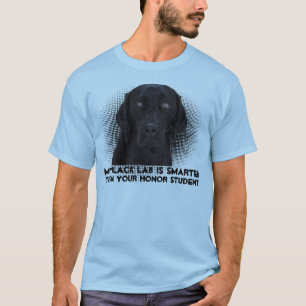 Camiseta Labrador retriever preto