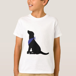 Camiseta Labrador retriever preto