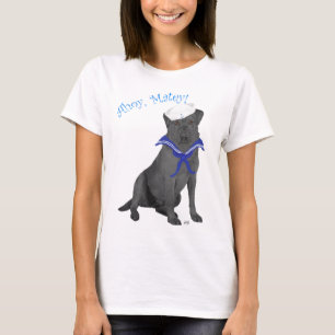 Camiseta Labrador Retriever Preto Marinheiro