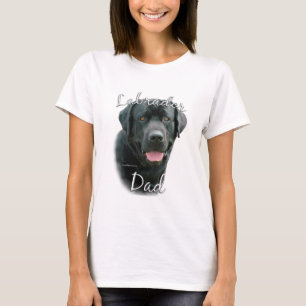 Camiseta Labrador Retriever (preto) Pai 2