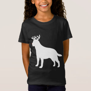 Camiseta Labrador Retriever Reindeer Cão de Natal