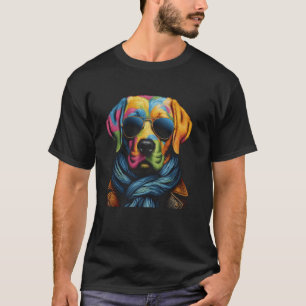 Camiseta Labrador Retriever Retrato para Labrador Cão Pet L