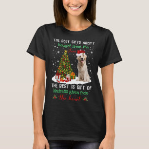Camiseta Labrador Retriever Santa Hat O melhor homem não é