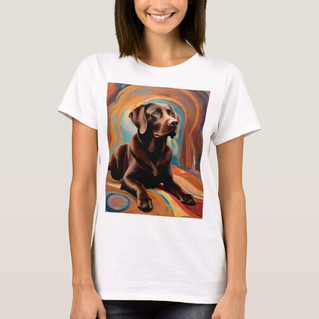 Camiseta Labrador Retriever T-Shirt (Frente)