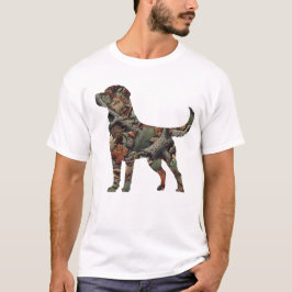 Camiseta Labrador Retriever T-Shirt com Camo