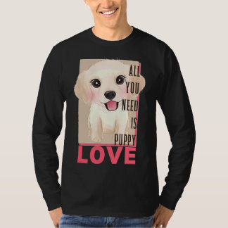 Camiseta Labrador Retriever Tudo O Que Precisa É Amor De Cã