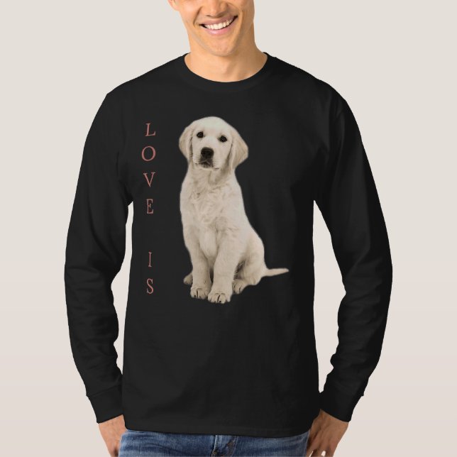 Camiseta Labrador Retriever White Lab Mãe (Frente)