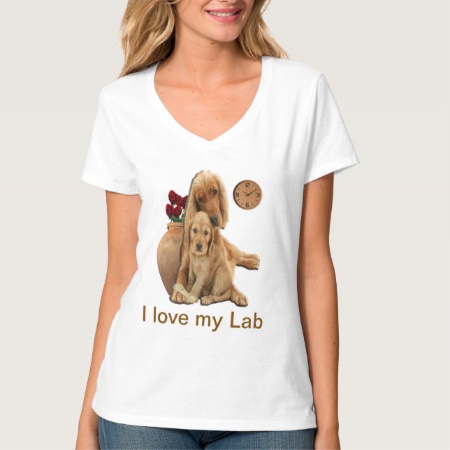 Camiseta Labrador - T-Shirt (Frente)