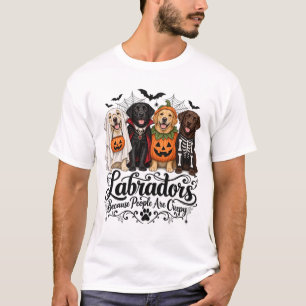 Camiseta Labradores Porque as Pessoas São Assustadoras Cach