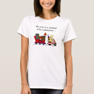 Camiseta Labradors móvel