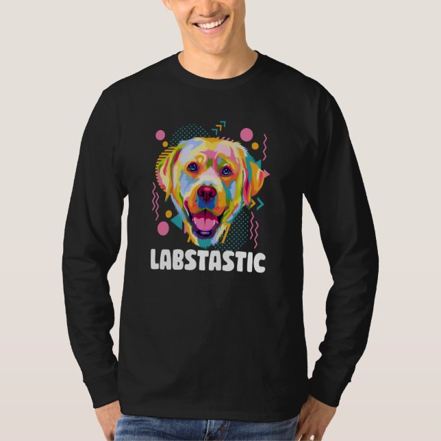 Camiseta Labstastic Labrador Retriever Humor Lab Animal Pun (Frente)