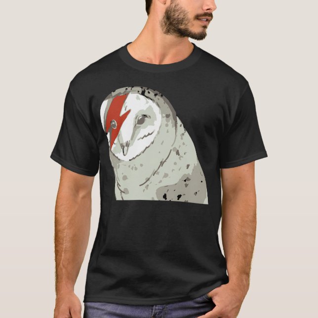 Camiseta Labyrinth Jareth Barn Owl - Eyesasdaggers (Frente)
