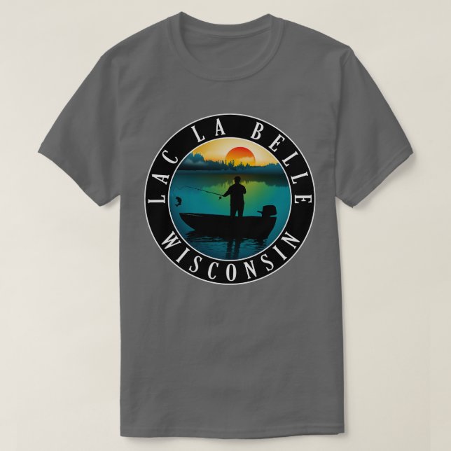 Camiseta Lac La Belle Wisconsin (Frente do Design)