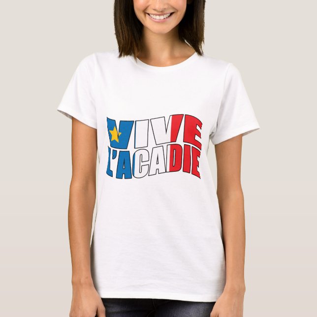 Camiseta L'acadie de Vive (Frente)