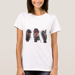 Camiseta Lachende paarden voor vrolijke ruiter.