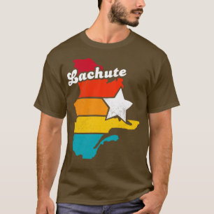 Camiseta Lachute Quebec Canada Vintage angustiou Souvenir