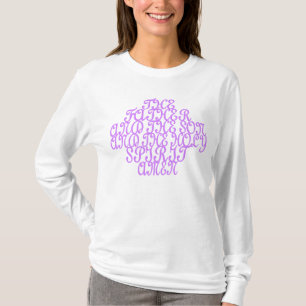 Camiseta LAÇO BÍBLICO… (roxo)