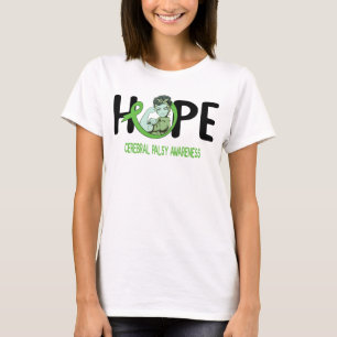 Camiseta laço cerebral paralisia guerreira esperança faixa