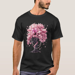Camiseta Laço Coquete Flores de Cerejeira Japonesa Sakur