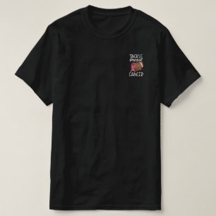 Camiseta Laço de Conscientização do Câncer de Mama Tackle C