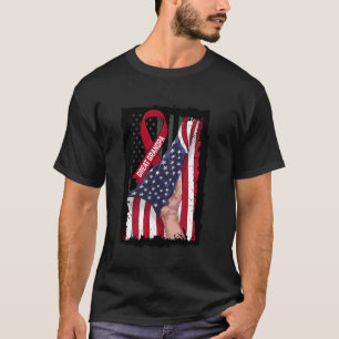 Camiseta Laço de Conscientização do Mieloma Múltiplo do Bis