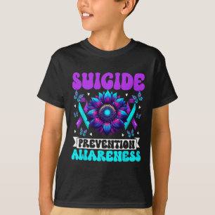 Camiseta Laço de Conscientização sobre Prevenção do Suicídi