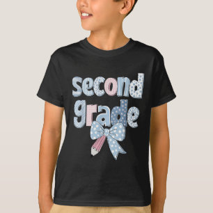 Camiseta Laço de Coquete do Segundo Ano Lápis Primeiro Dia