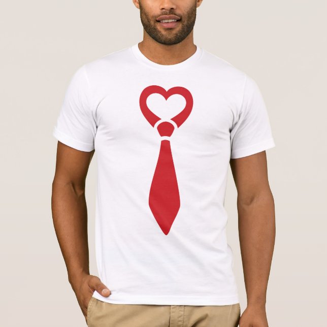 Camiseta Laço do dia de Manentine (Frente)