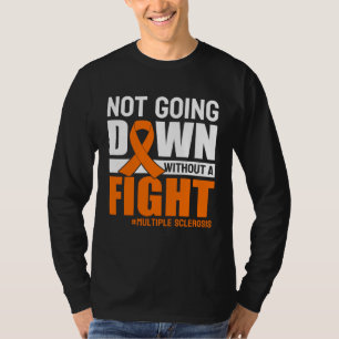 Camiseta Laço Laranja de Conscientização da Esclerose Múlti