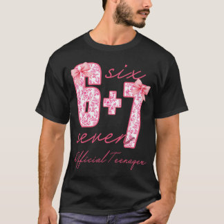 Camiseta Laço Oficial Seis Sete 6 7 Coquette Décimo Terceir
