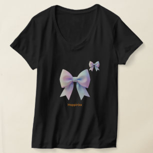 Camiseta Laço Pastel de Seda Sonhador