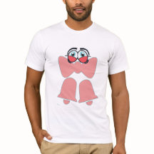 Laço Rosa Desenho Animado Fofo