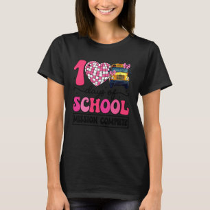 Camiseta Laços Coquette 100 Dias de Escola Concluídos Menin
