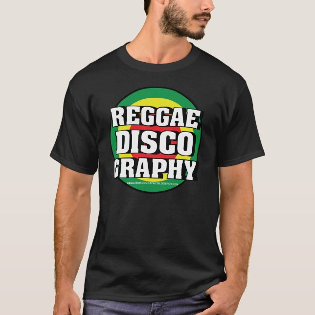 Camiseta Laços da discografia da reggae (Frente)