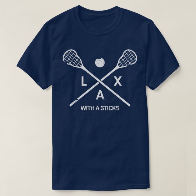 Camiseta lacrosse 3 (Frente do Design)